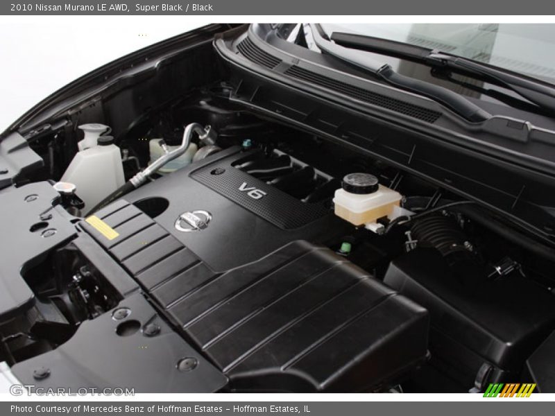 Super Black / Black 2010 Nissan Murano LE AWD