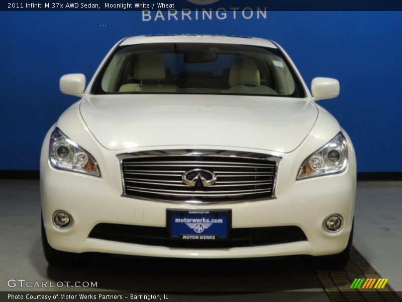 Moonlight White / Wheat 2011 Infiniti M 37x AWD Sedan