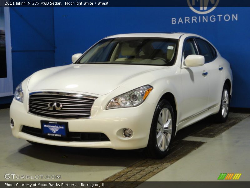 Moonlight White / Wheat 2011 Infiniti M 37x AWD Sedan