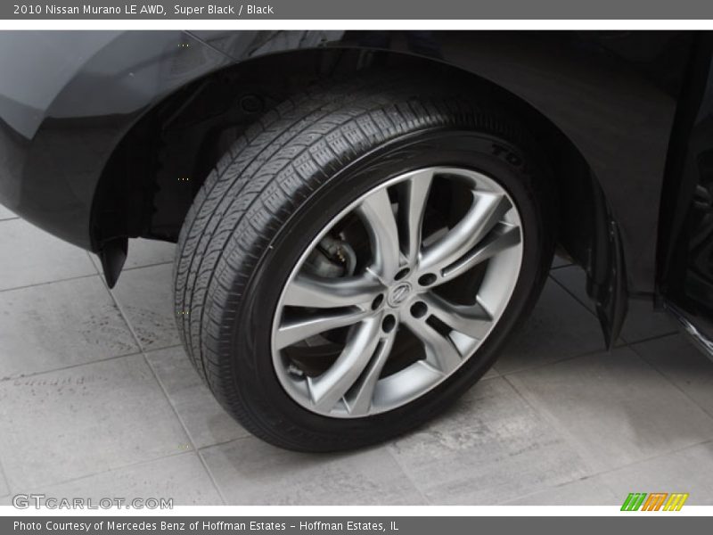 Super Black / Black 2010 Nissan Murano LE AWD