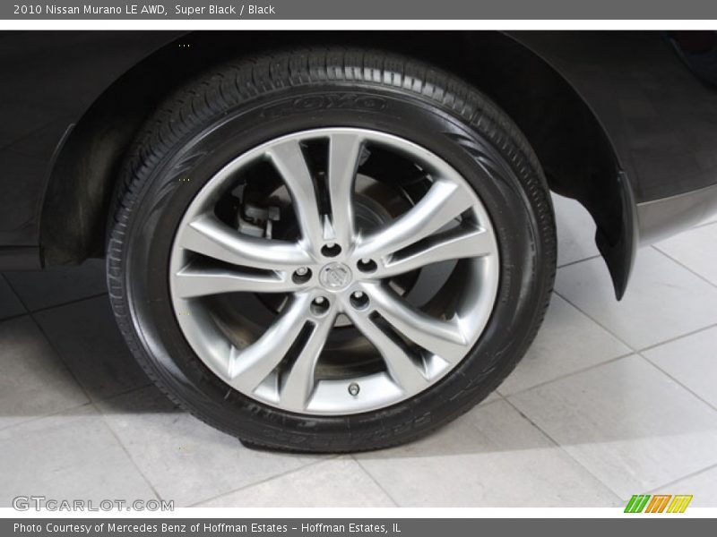 Super Black / Black 2010 Nissan Murano LE AWD