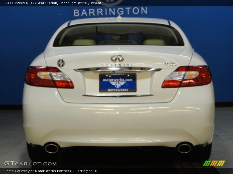 Moonlight White / Wheat 2011 Infiniti M 37x AWD Sedan