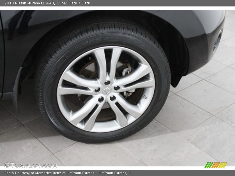 Super Black / Black 2010 Nissan Murano LE AWD