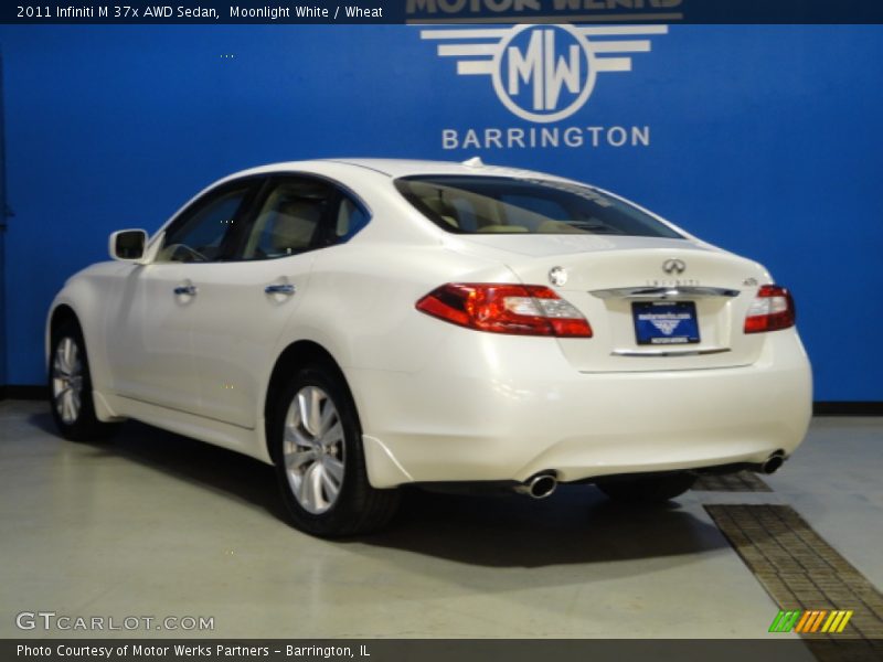 Moonlight White / Wheat 2011 Infiniti M 37x AWD Sedan