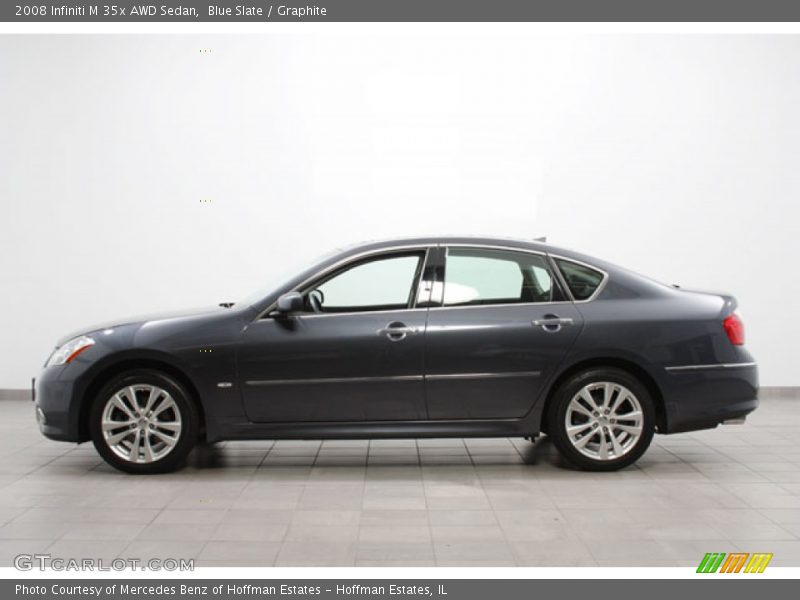 Blue Slate / Graphite 2008 Infiniti M 35x AWD Sedan