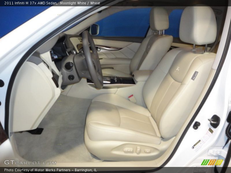 Moonlight White / Wheat 2011 Infiniti M 37x AWD Sedan