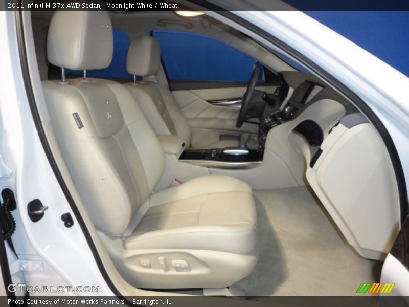 Moonlight White / Wheat 2011 Infiniti M 37x AWD Sedan