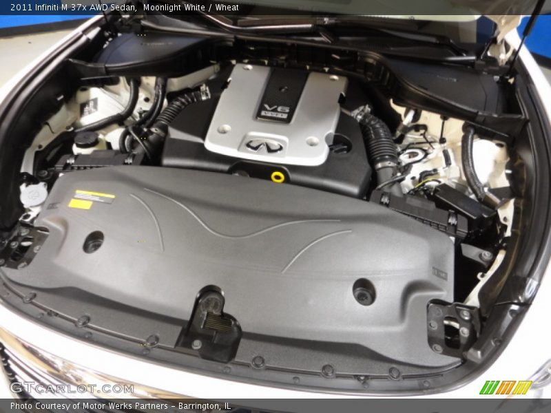 Moonlight White / Wheat 2011 Infiniti M 37x AWD Sedan