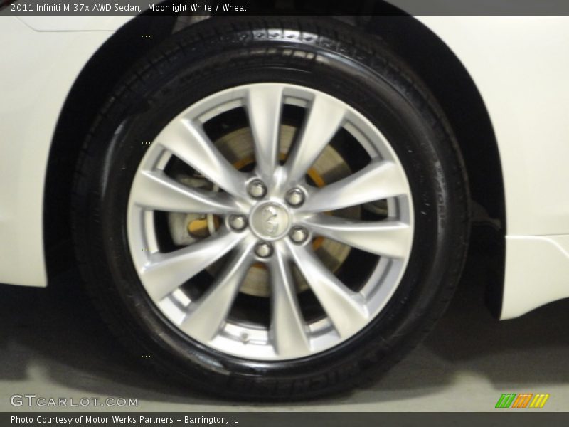 Moonlight White / Wheat 2011 Infiniti M 37x AWD Sedan