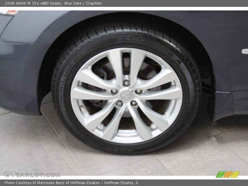 Blue Slate / Graphite 2008 Infiniti M 35x AWD Sedan