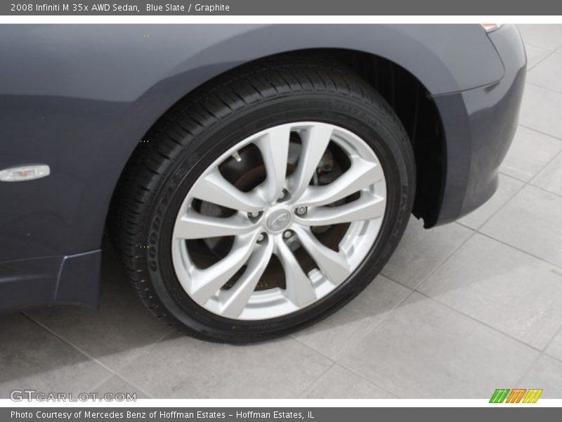 Blue Slate / Graphite 2008 Infiniti M 35x AWD Sedan