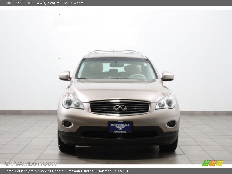 Scarlet Silver / Wheat 2008 Infiniti EX 35 AWD