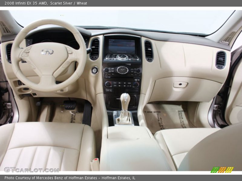 Scarlet Silver / Wheat 2008 Infiniti EX 35 AWD