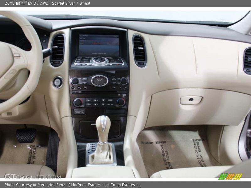 Scarlet Silver / Wheat 2008 Infiniti EX 35 AWD
