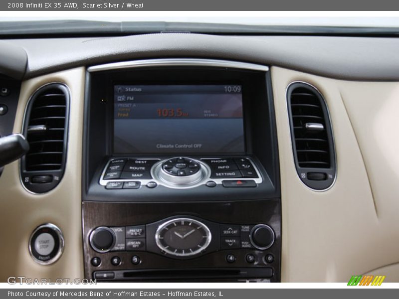 Scarlet Silver / Wheat 2008 Infiniti EX 35 AWD