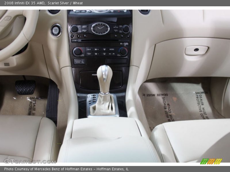 Scarlet Silver / Wheat 2008 Infiniti EX 35 AWD