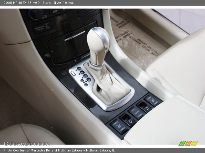 Scarlet Silver / Wheat 2008 Infiniti EX 35 AWD