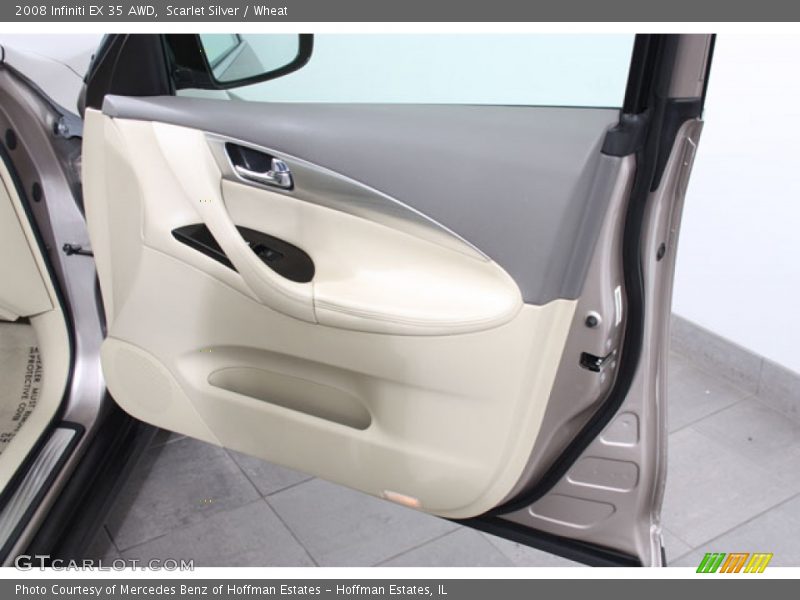 Scarlet Silver / Wheat 2008 Infiniti EX 35 AWD