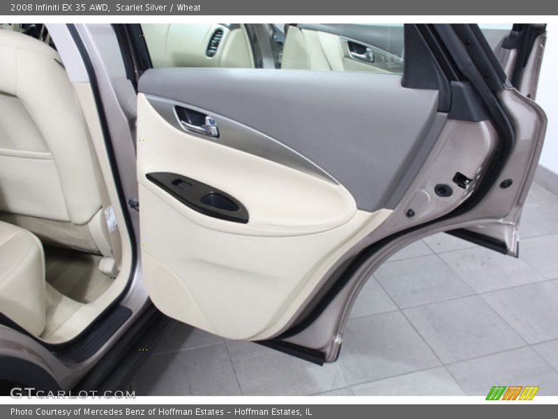 Scarlet Silver / Wheat 2008 Infiniti EX 35 AWD