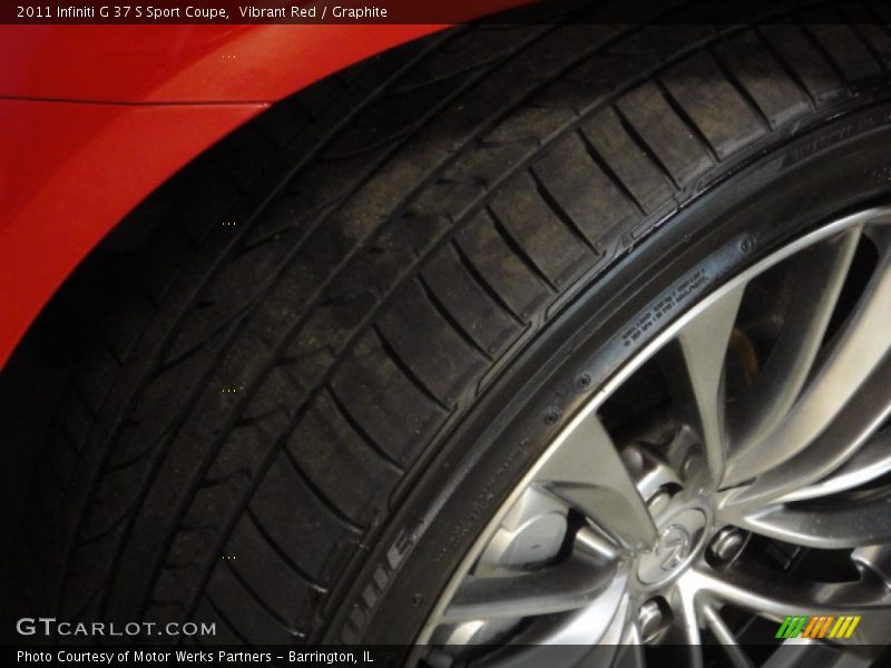 Vibrant Red / Graphite 2011 Infiniti G 37 S Sport Coupe