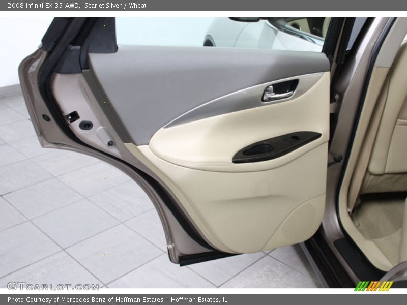 Scarlet Silver / Wheat 2008 Infiniti EX 35 AWD
