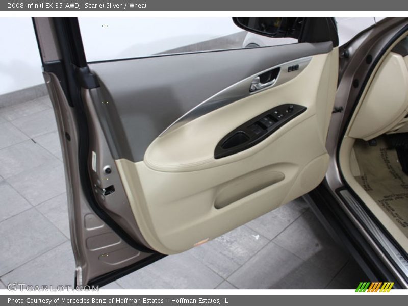Scarlet Silver / Wheat 2008 Infiniti EX 35 AWD