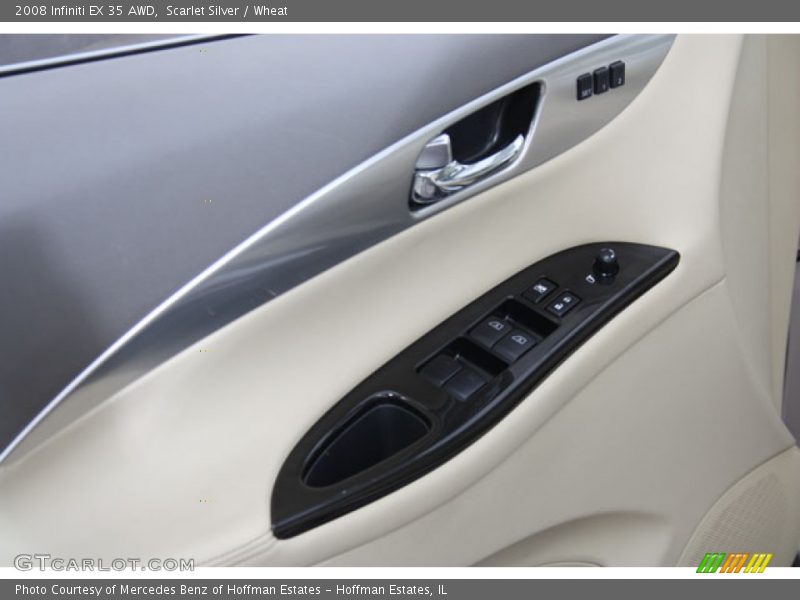 Scarlet Silver / Wheat 2008 Infiniti EX 35 AWD