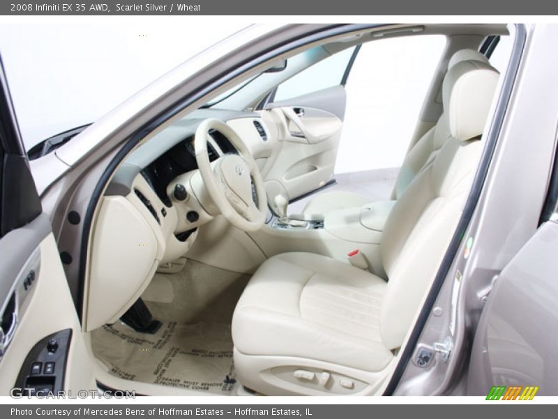 Scarlet Silver / Wheat 2008 Infiniti EX 35 AWD
