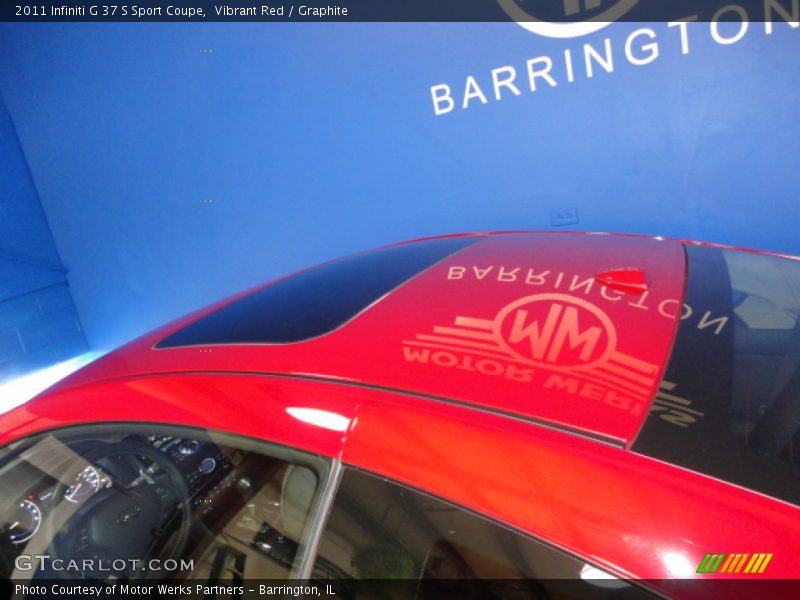 Vibrant Red / Graphite 2011 Infiniti G 37 S Sport Coupe