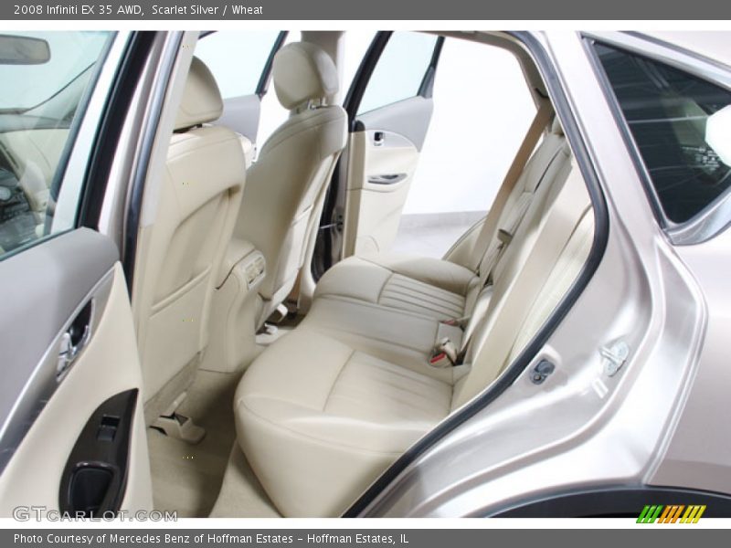 Scarlet Silver / Wheat 2008 Infiniti EX 35 AWD