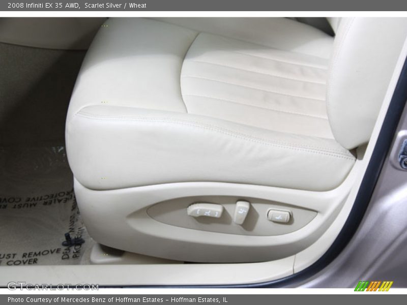 Scarlet Silver / Wheat 2008 Infiniti EX 35 AWD
