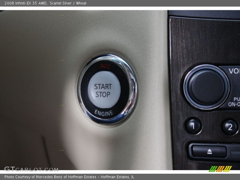 Scarlet Silver / Wheat 2008 Infiniti EX 35 AWD
