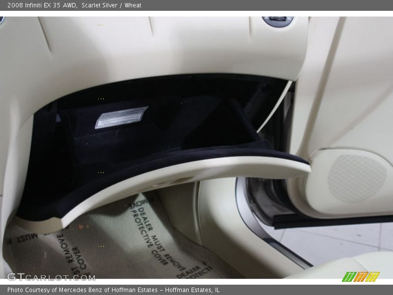 Scarlet Silver / Wheat 2008 Infiniti EX 35 AWD