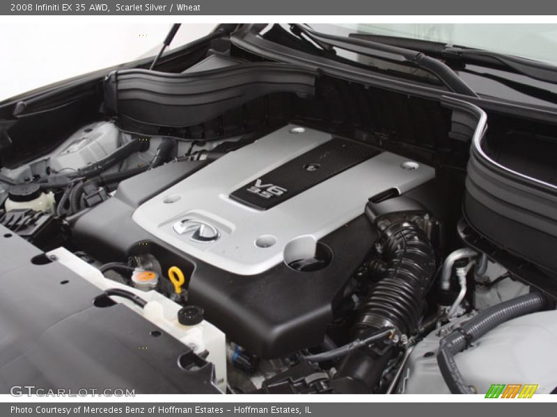 Scarlet Silver / Wheat 2008 Infiniti EX 35 AWD