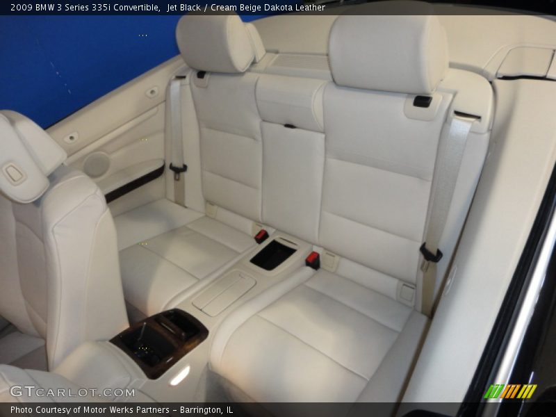Jet Black / Cream Beige Dakota Leather 2009 BMW 3 Series 335i Convertible