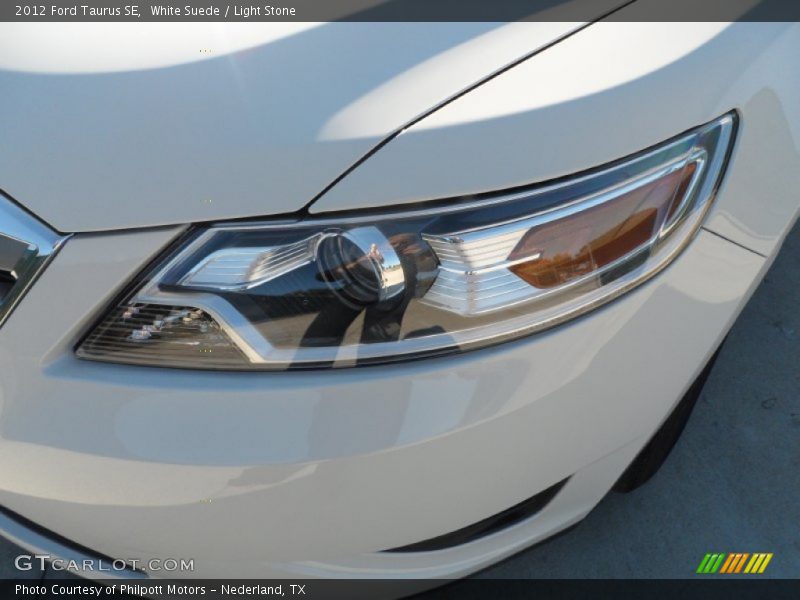 White Suede / Light Stone 2012 Ford Taurus SE