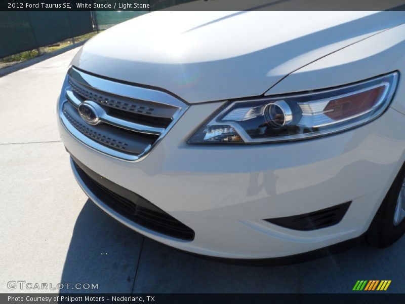 White Suede / Light Stone 2012 Ford Taurus SE