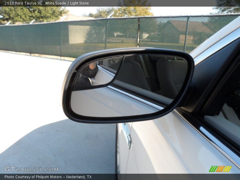 White Suede / Light Stone 2012 Ford Taurus SE