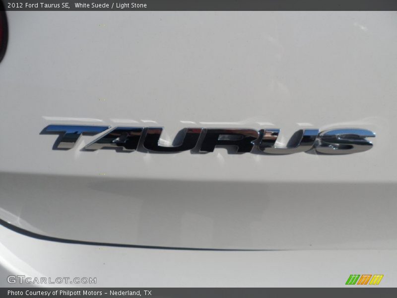 White Suede / Light Stone 2012 Ford Taurus SE