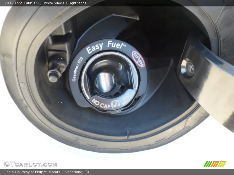 White Suede / Light Stone 2012 Ford Taurus SE