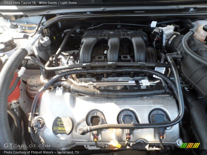White Suede / Light Stone 2012 Ford Taurus SE