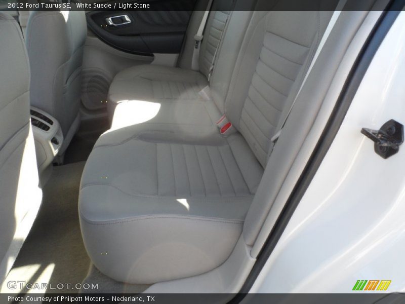 White Suede / Light Stone 2012 Ford Taurus SE