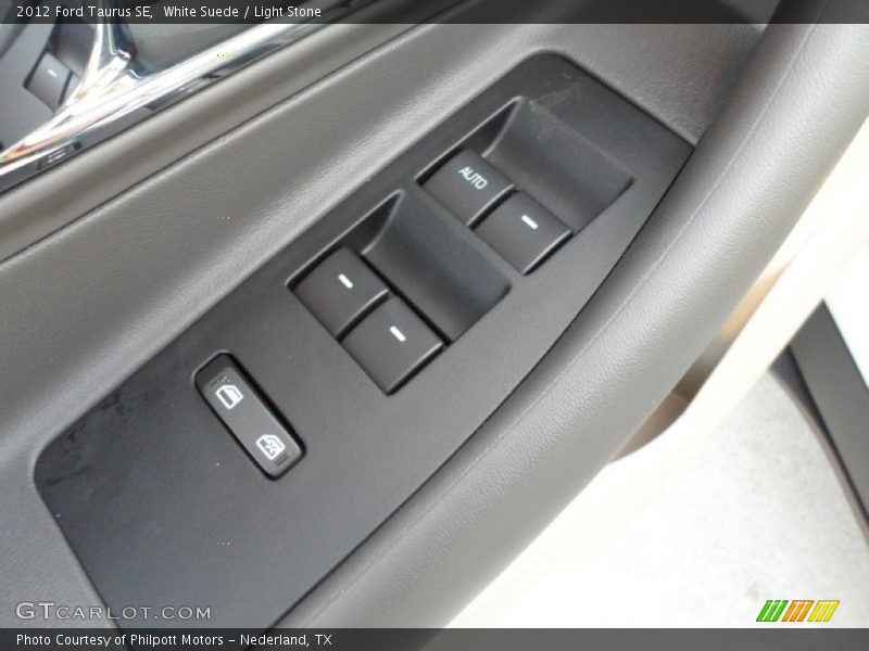 White Suede / Light Stone 2012 Ford Taurus SE