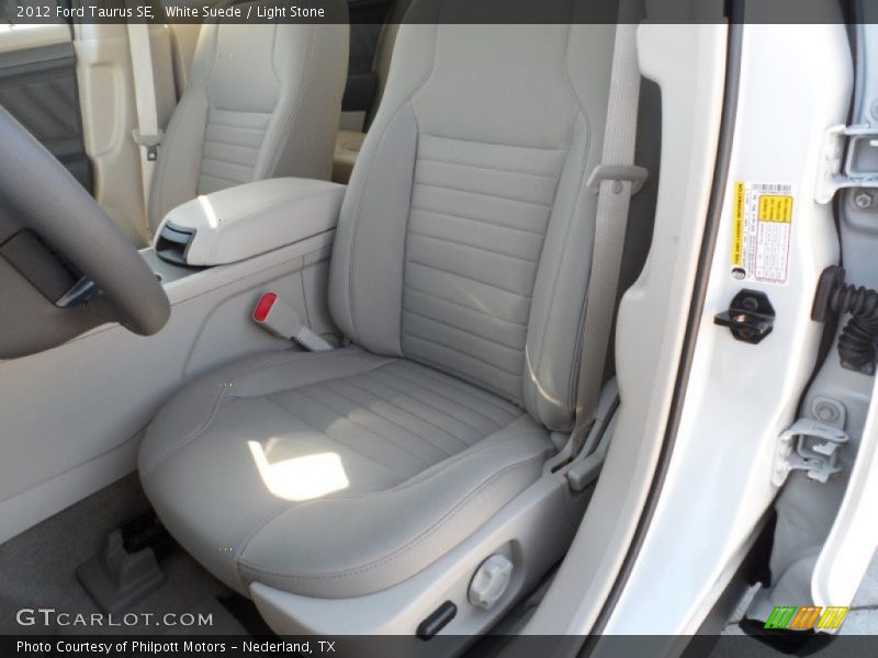 White Suede / Light Stone 2012 Ford Taurus SE