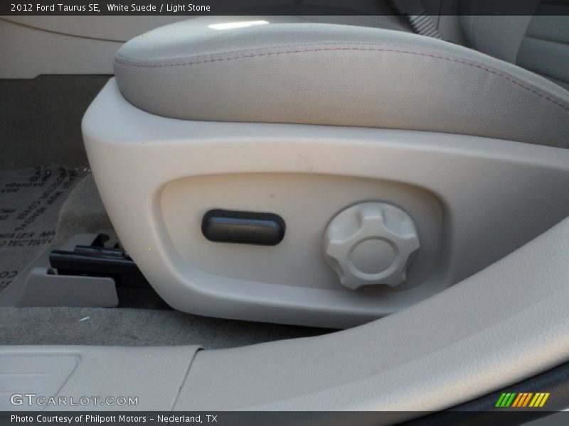 White Suede / Light Stone 2012 Ford Taurus SE
