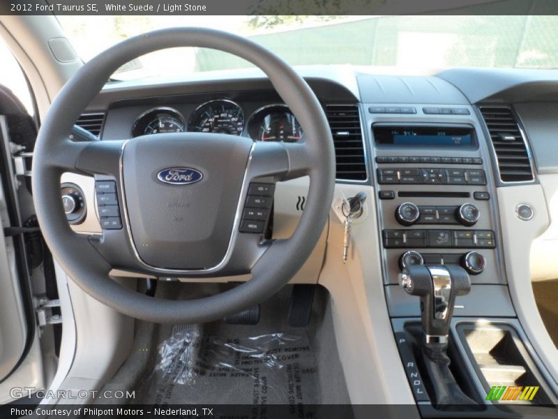 Dashboard of 2012 Taurus SE
