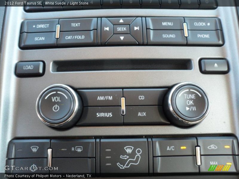 Controls of 2012 Taurus SE