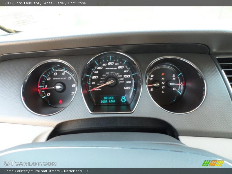  2012 Taurus SE SE Gauges