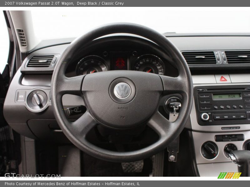 Deep Black / Classic Grey 2007 Volkswagen Passat 2.0T Wagon