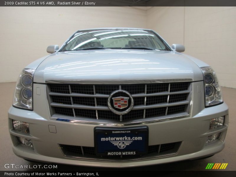 Radiant Silver / Ebony 2009 Cadillac STS 4 V6 AWD
